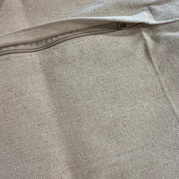 Hobby Lobby Throw Pillow Cover Cotton Natural Wild Animal Print Zipper 18x18 in - Picture 4 of 6